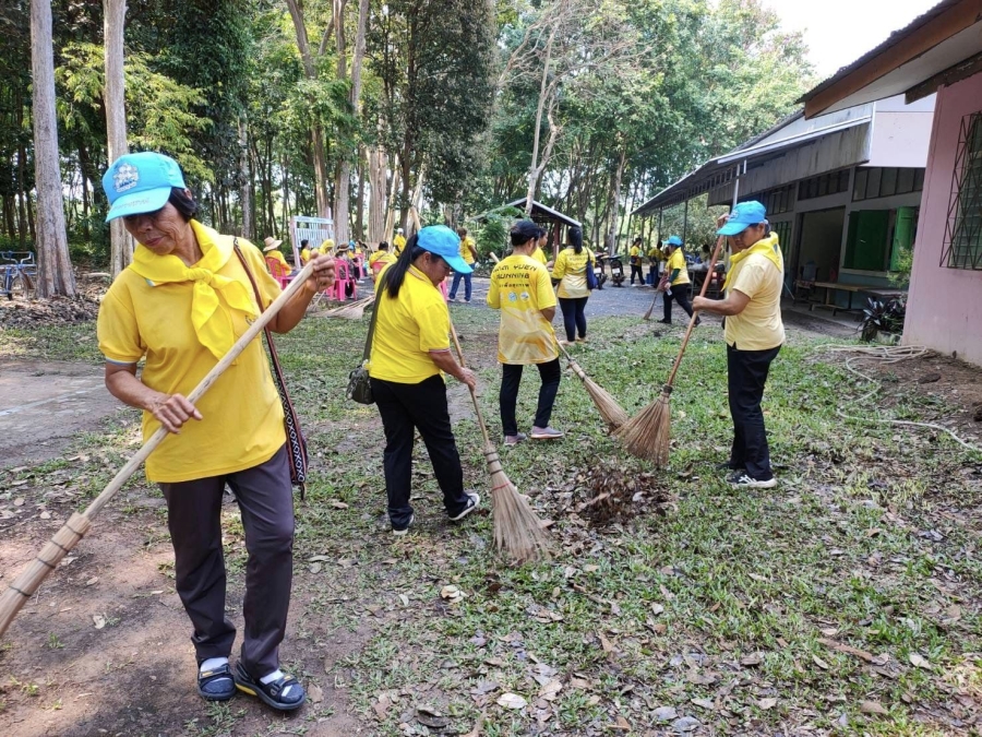 โครงการทำความสะอาดชุมชน big cleaning day ณ บริเวณปากทางเข้าหมู่บ้านเนินงาม-โนนป่าเลา-ยางกลาง เพื่อรักษาความสะอาดเรียบร้อย ปรับปรุงภูมิทัศน์ให้สวยงาม และสร้างความสามัคคีของคนในชุมชนให้มีวินัยและส่งเสริมการรักษาสิ่งแวดล้อม